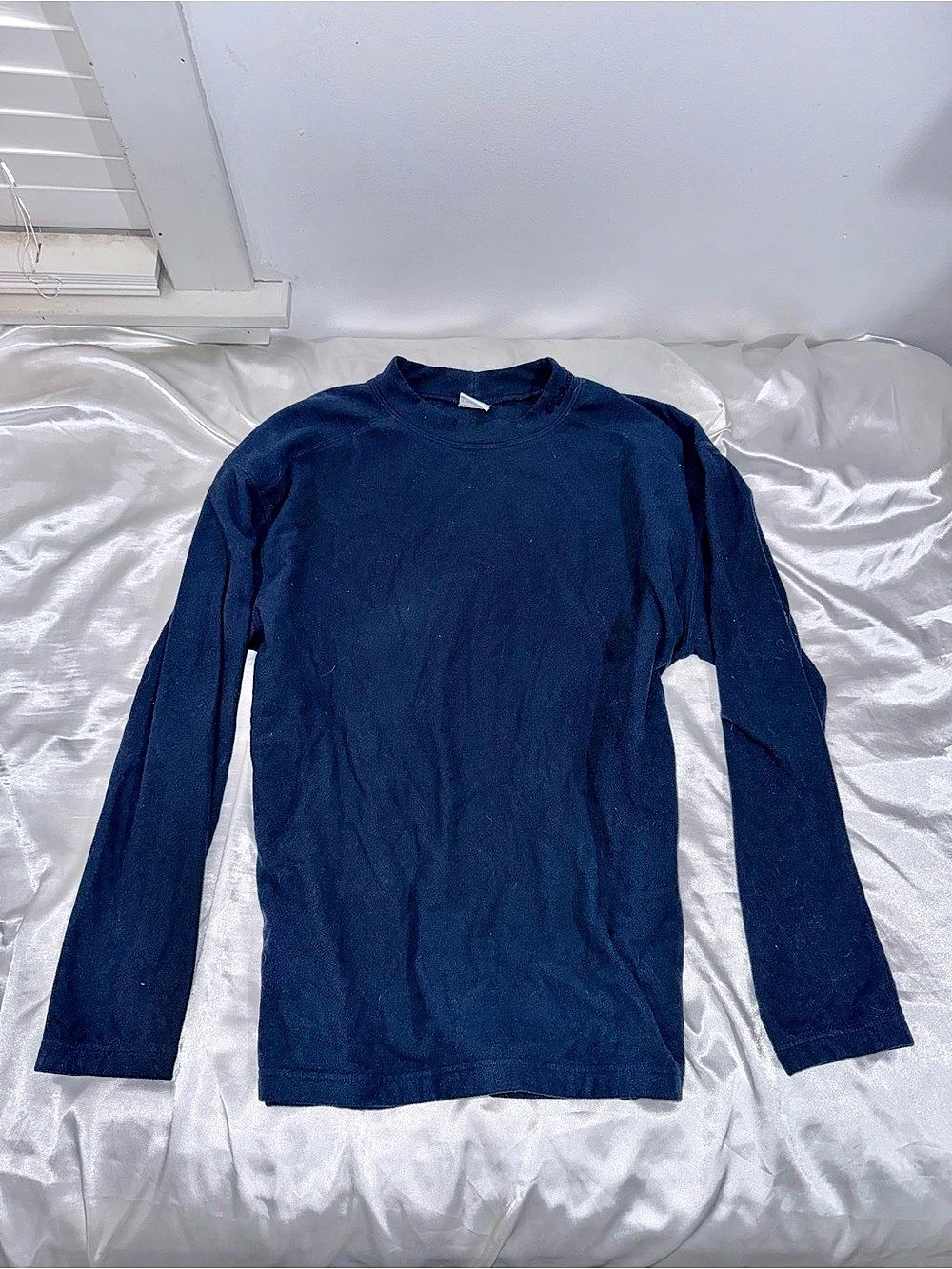 Columbia Men's Long Sleeve Tee Blue Size XL